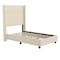 Flash Furniture Beige Twin Platform Bed with Tufted Headboard YK-1077-BEIGE-T-GG - alternate 9